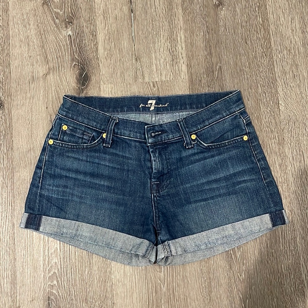 Seven For All Mankind Jean Shorts